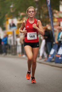 Anna Kunz sigte in Hadamar und wurde mit dem Kreismeistertitel über 10-km belohnt (Bildquelle Daniel Krämer/LCM)